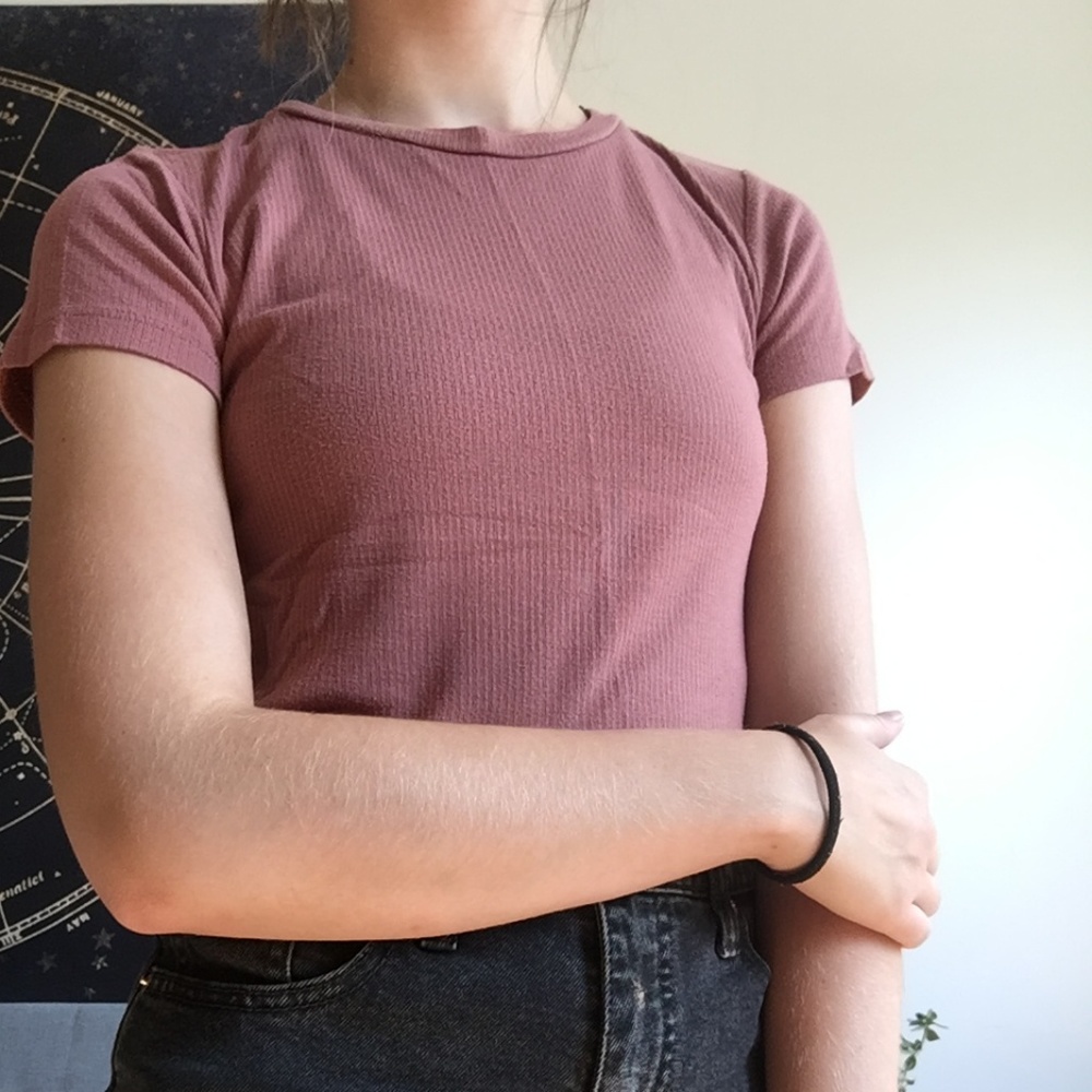 Mauve Tee